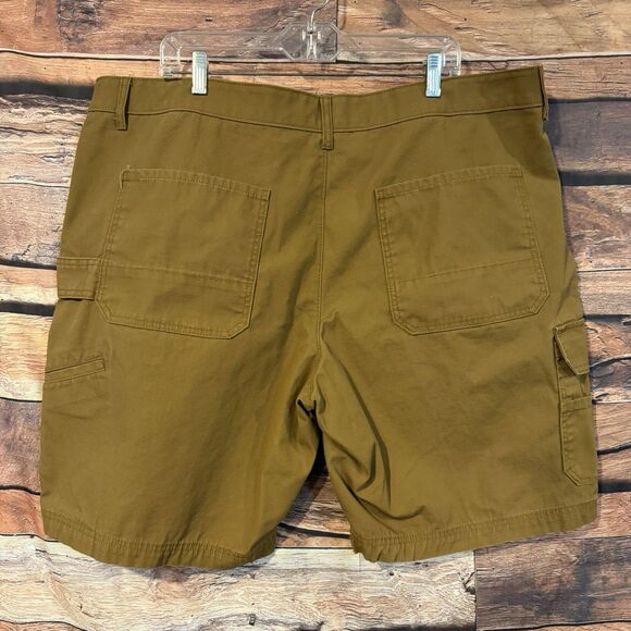 Brahma Cargo Shorts Size 42 Men's Trailblazer Brown Ripstop Work Outdoor 10” - Picture 2 of 8
